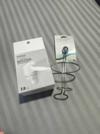 Soporte Secador Pelo Ventosa Bathlux