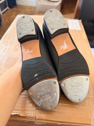 Zapatos de tap negros