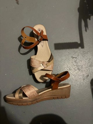 Sandalias de cuña