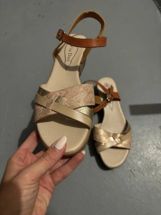 Sandalias de cuña