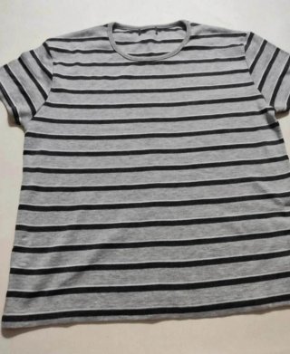Twin Set a righe grigio e nero