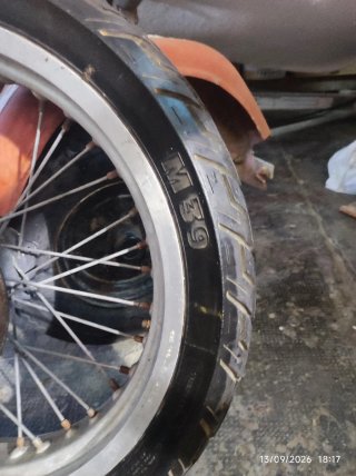 Llanta Supermotard Trasera 17 para 49cc