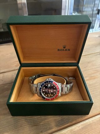 Rolex GMT Master II Reloj Acero Inoxidable.