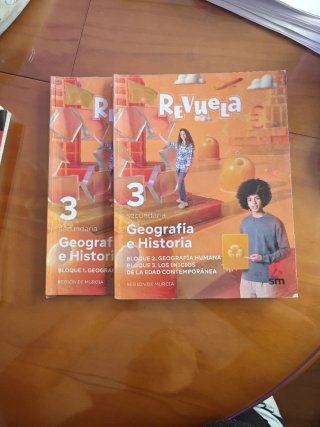 Geografía e historia, 3 Secundaria, Revuela, Re...