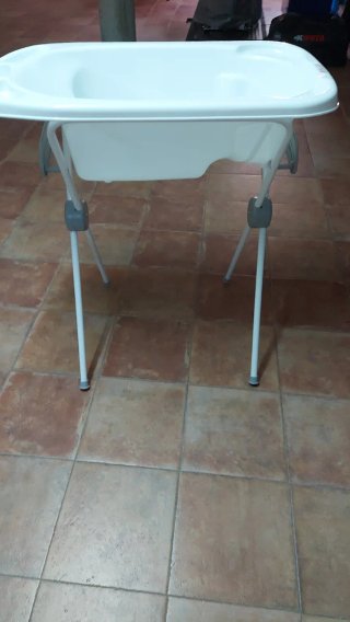 Bañera bebé portátil con soporte