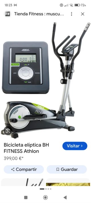 Elíptica Athlon Home Crosstrainer