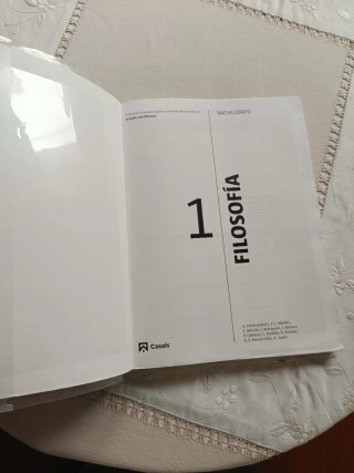 Filosofía 1, Bachillerato