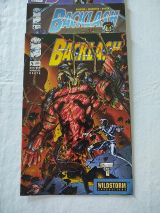 Backlash edición World Comics del 1 al 8. No 7