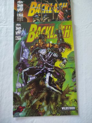 Backlash edición World Comics del 1 al 8. No 7