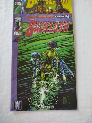 Backlash edición World Comics del 1 al 8. No 7