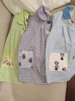 Mandilones infantiles T3 y T5