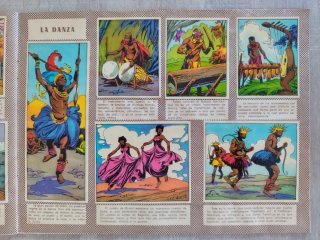 Álbum de cromos "África y sus habitantes" COMPLETO