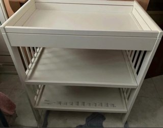 Cambiador bebé blanco