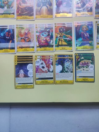One Piece TCG Deck Vegapunk Amarillo