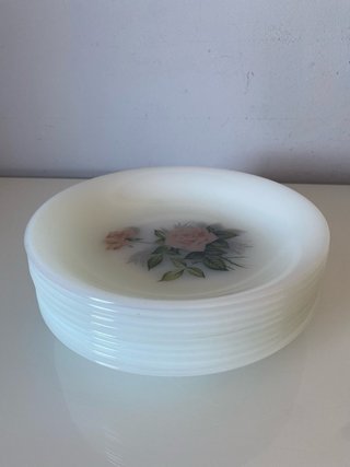 Platos hondos Arcopal rosas