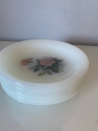 Platos hondos Arcopal rosas