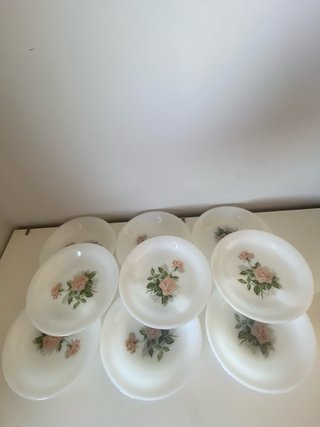 Platos hondos Arcopal rosas