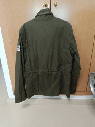Chaqueta militar Superdry verde Talla XL
