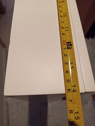 Espejo joyero de madera y cristal de pared