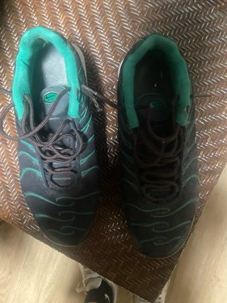 Sneakers Nike TN Air Max nere e verdi