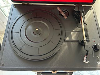 Tocadiscos Denver VPL-120BLACK Portátil USB