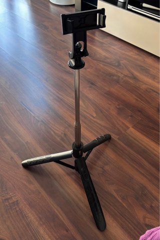 Trípode para móvil o cámara con soporte