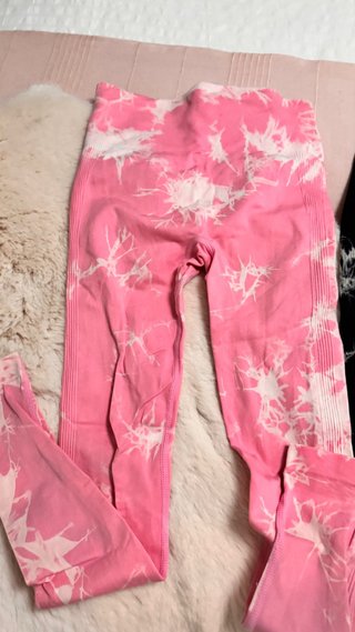 2 Leggings Deportivos Tie-Dye Talla Única