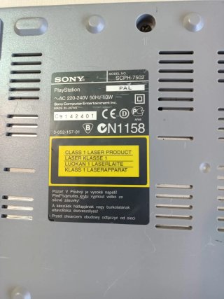 Sony Playstation PS1 SCPH-7502 Console
