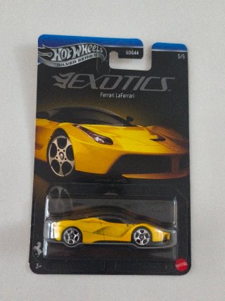Hot Wheels Ferrari LaFerrari Silver Series