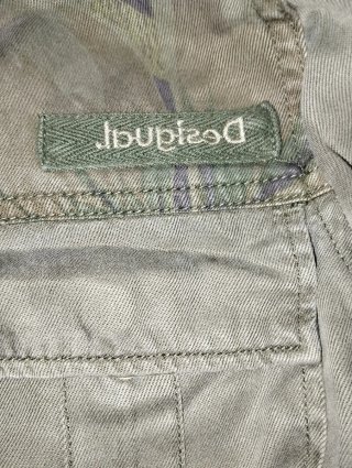 Desigual Chaqueta militar verde