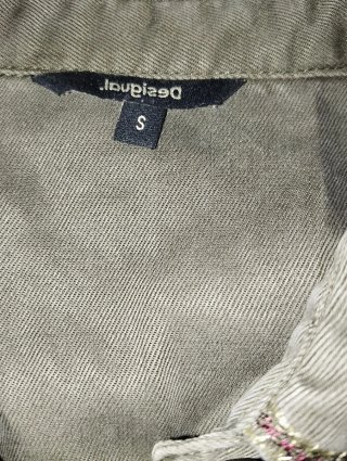 Desigual Chaqueta militar verde