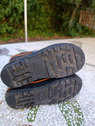 Botas de agua niño talla 30