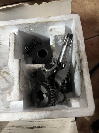 Caja de cambios y despiece moto