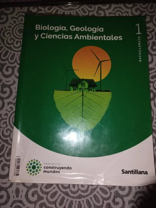 Biología, Geología y Ciencias Ambientales 1 Bac...