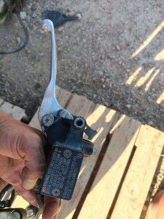 Horquilla Honda SH 125 y freno delantero
