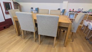Mesa comedor y 6 sillas