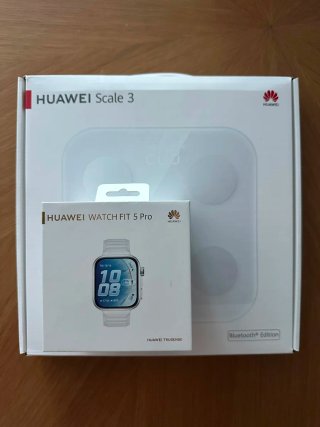 Huawei Watch Fit 5 Pro + Báscula Bluetooth