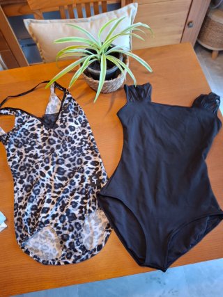 Lote 2 bodies baile talla XS y S