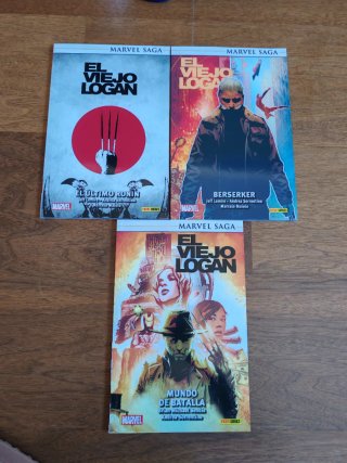 El viejo Logan Marvel Saga 0, 1 y 2