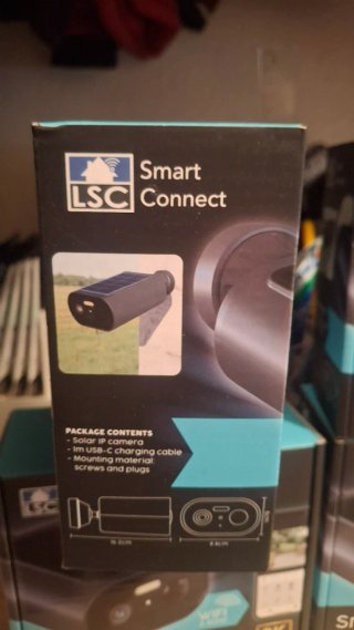 Pack 4 Cámaras Solares LSC Connect 2K WiFi
