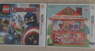 Juegos Nintendo 3DS: LEGO Vengadores y Animal Cros