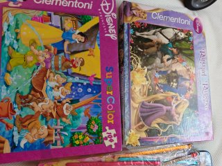 Pack de 2 Puzzles Rapunzel _Blancanieves