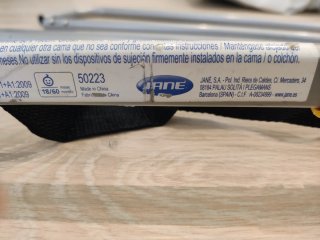 Barrera de seguridad para cama infantil Jane