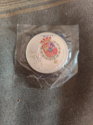 Moneda 30 Euros 2018 Aniversario Rey