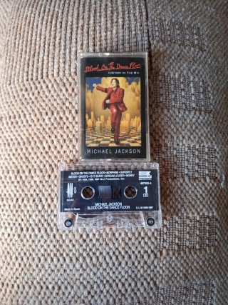 Casete Michael Jackson Blood On The Dance Floor