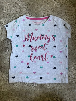 Lote 6 Camisetas Primark 2-3 años