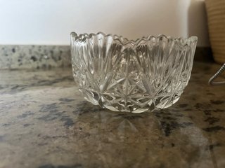 Bol pequeño de cristal