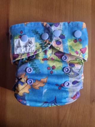 Pañal de tela PUL con estampado de limones