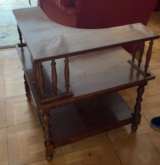 Mueble de salón nogal