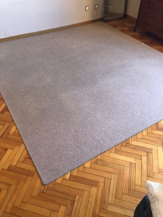 Alfombra Beige/Gris 2,70x2,70m
